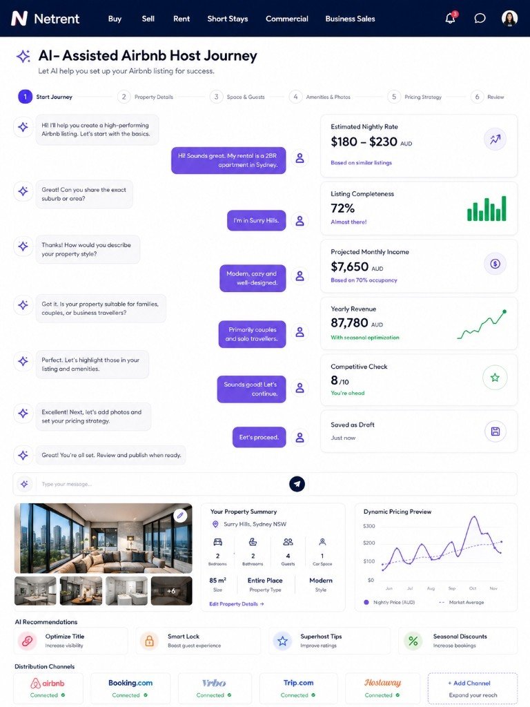 AI-Assisted Airbnb Host Journey